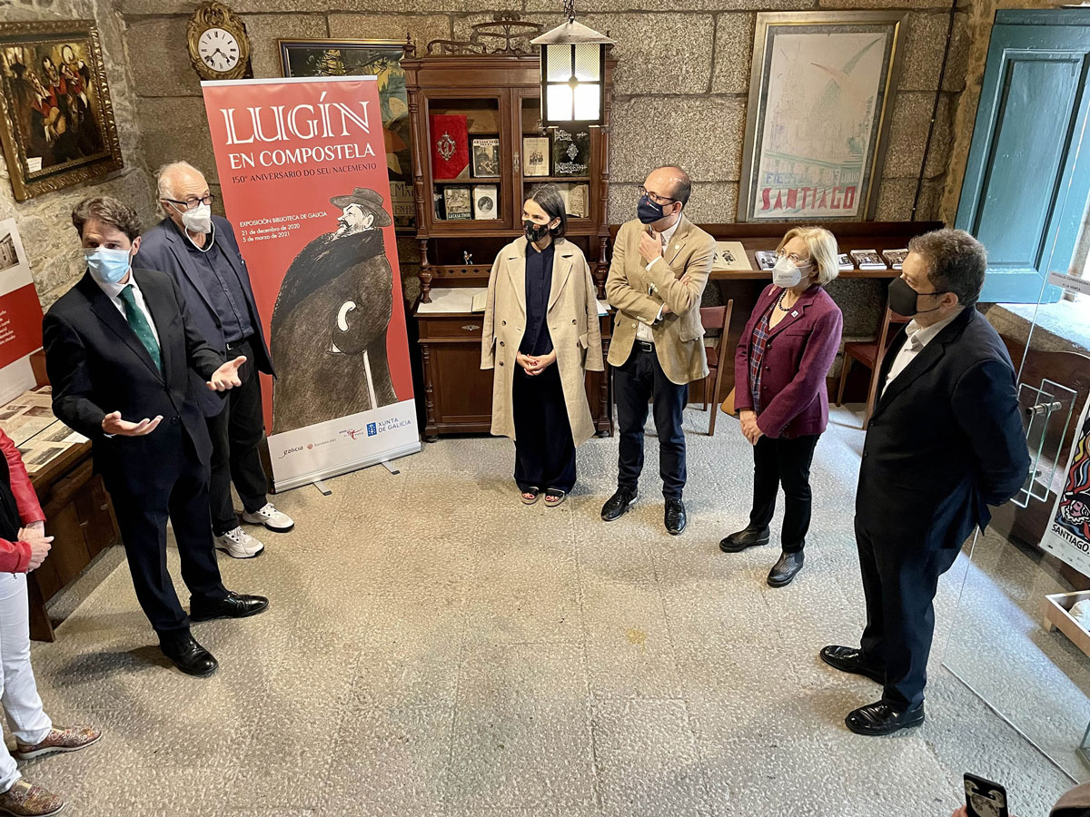 Presentación da exposición “Lugín en Compostela. 150º aniversario do seu nacemento”